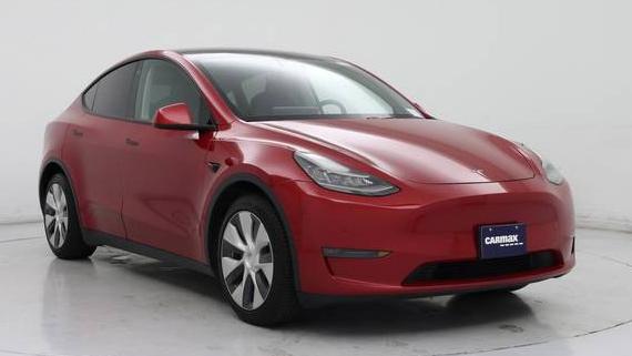 TESLA MODEL Y 2021 5YJYGDEE1MF075758 image